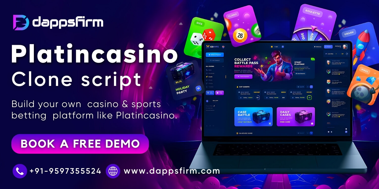 Platincasino Clone Script - Launch Your Casino & Sportsbook like Platincasino